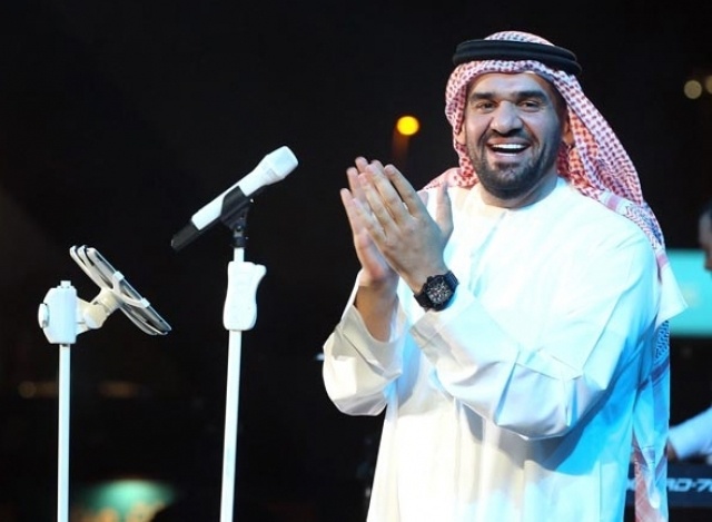 ما الصورة التي أهداها حسين الجسمي لجمهوره اليمني؟