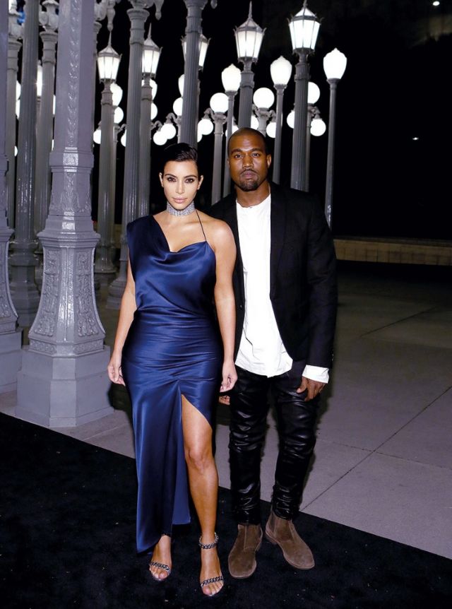 كانييه واست وكيم كارداشيان