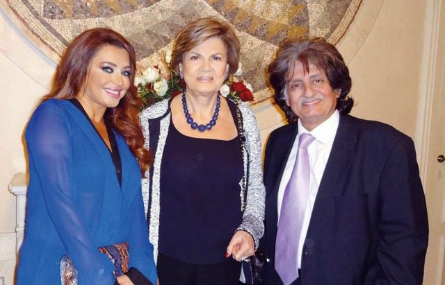 ستافرو جبرا ومنى الهراوي وزينه جانبيه