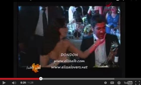 فيديو من العام 2010- وائل كفوري وإليسا في 