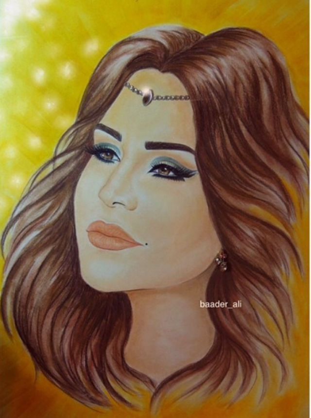 فيديو مذهل - عراقي يرسم هيفاء وميريام وفارس وأحلام بمستحضرات التجميل!