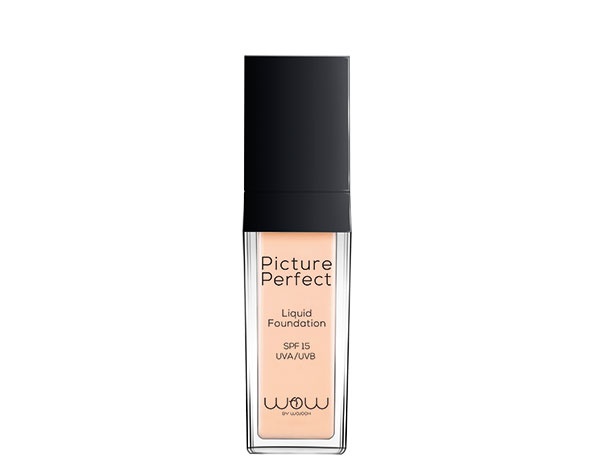 نضر Wow by Wojooh Picture Perfect Liquid Foundation SPF 15 UVA/UVB
