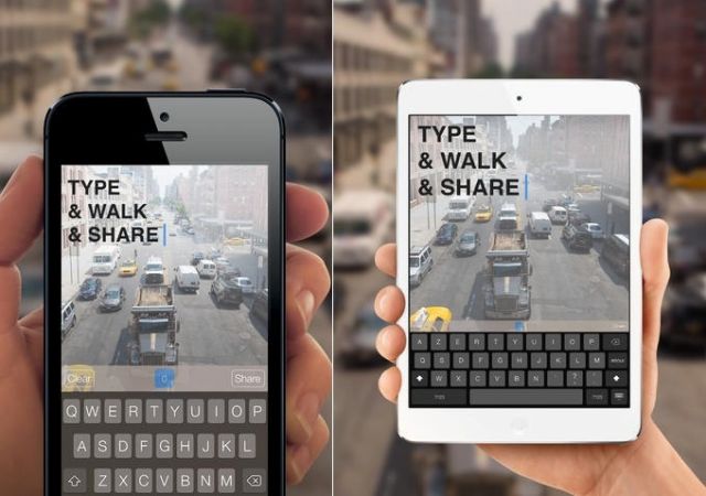 ترغبين في الكتابة أثناء المشي دون الخوف من التعثر بأي شيء! 
هذا ممكن مع تطبيق Safe Walk لأجهزة آيفون