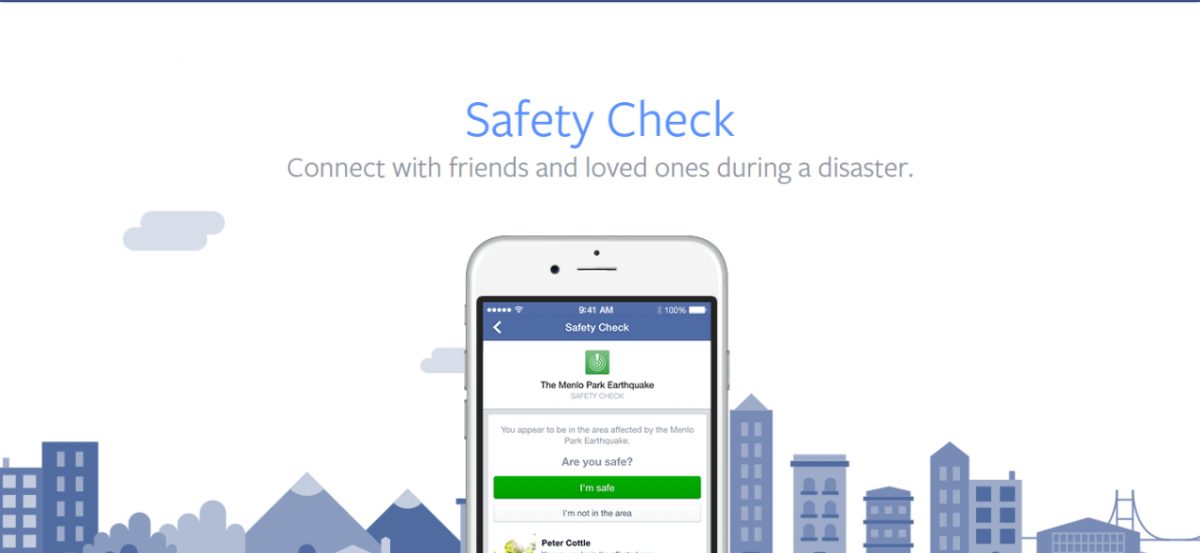 “فيسبوك” تطلق ميزة جديدة للتحقق من السلامة أثناء حدوث الكوارث