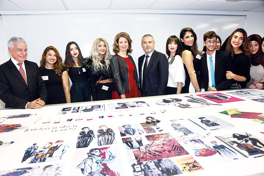 LAU وإيلي صعب يدشنان «استوديوهات» التصميم