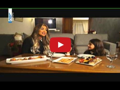 بالفيديو- لأول مرة مايا دياب تظهر ابنتها للعلن في حلقة تلفزيونية لتحقيق حلم طفلة