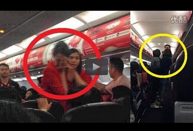 بالفيديو- زوجان يحرقان وجه مضيفة بالماء الساخن