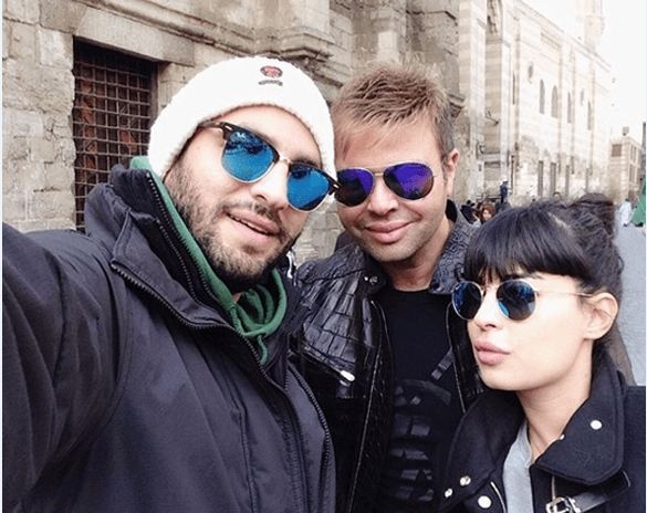 أنس نصري ونيكولا جبران ومايا حداد