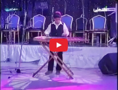 الكشف عن فيديو رائع للطفل الغزّاوي عازف القانون في Arabs Got Talent!