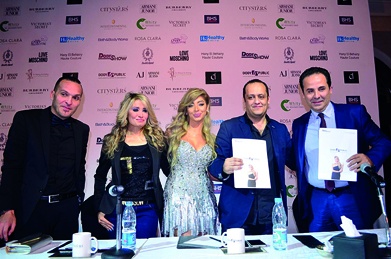 نجوم الفن يحتفلون بإطلاق «دودي شو»