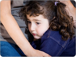 طفلتي صغيرة على القلق