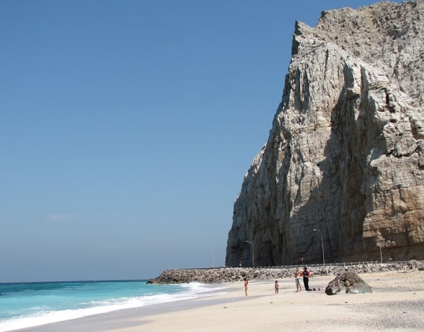 المراكب الشراعية في مضيق هرمز سلطنة عُمان