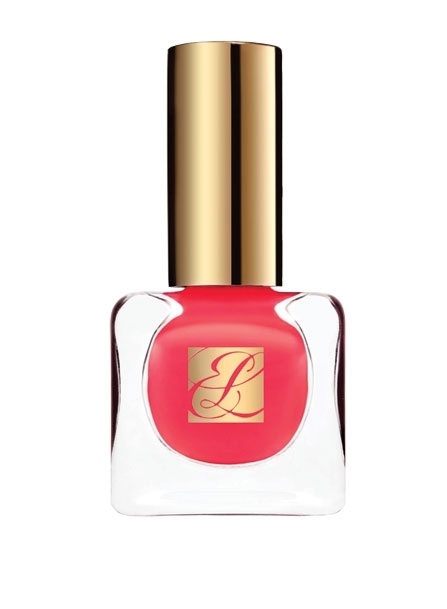 مرجاني جريء Estee Lauder Pure Color Nail Lacquer in Hot Spell