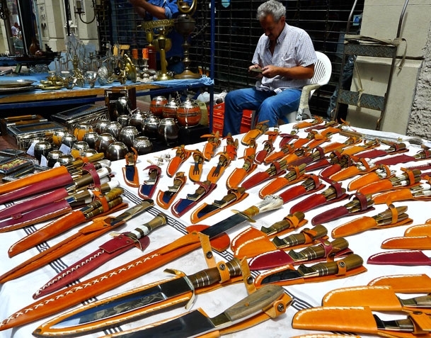 معرض سان تيلمو للأنتيك في بوينس آيريس في الأرجنتين