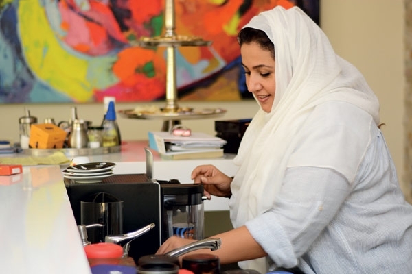 at home with the girls