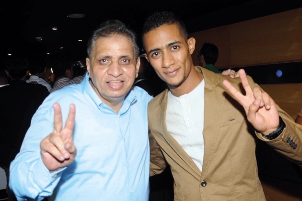 محمد رمضان والمنتج محمد السبكي