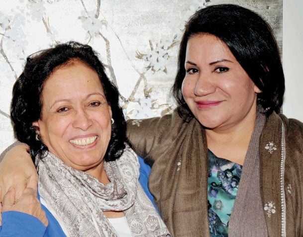 <br />حياة الفهد مع سعاد عبدالله