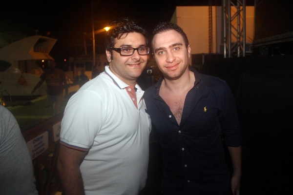  حسام ومنظم الحفلات وليد منصور