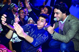 أحمد جمال ومحمد نور يتحدّيان برودة الطقس