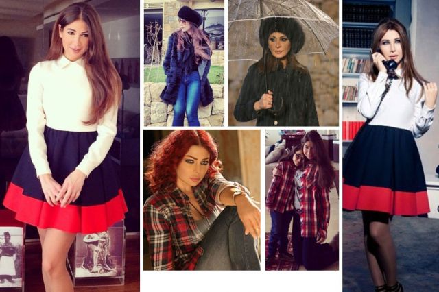 الإعلامية ديما صادق بفستان نانسي وقبّعة إليسا وقميص هيفاء