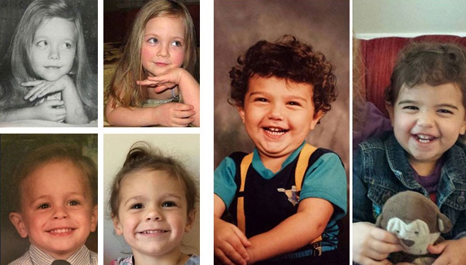 بالصور- هل يشبهك أم يشبه والده؟؟  صور ستصدمكم!