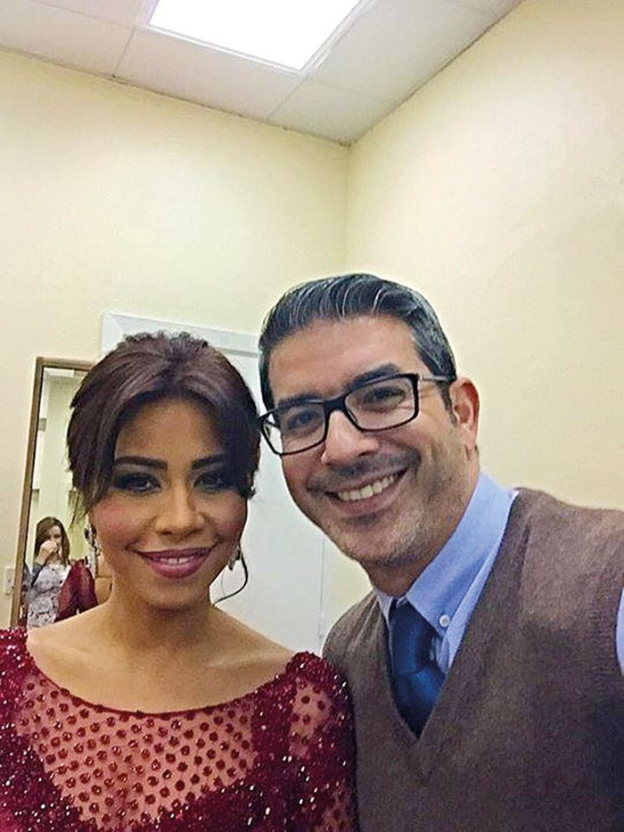 ياسر خليل يغازل شيرين