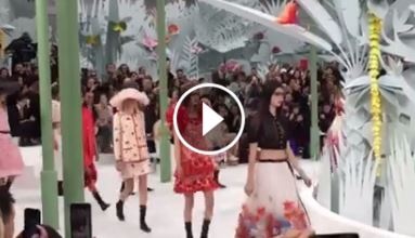 بالفيديو- تصاميم Chanel تخطف الأنفاس