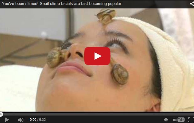 بالفيديو- مساج مخاط «الحلزون» لمعالجة التجاعيد يكتسح العالم!