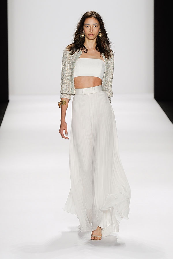 عرض Badgley Mischka لربيع وصيف 2015