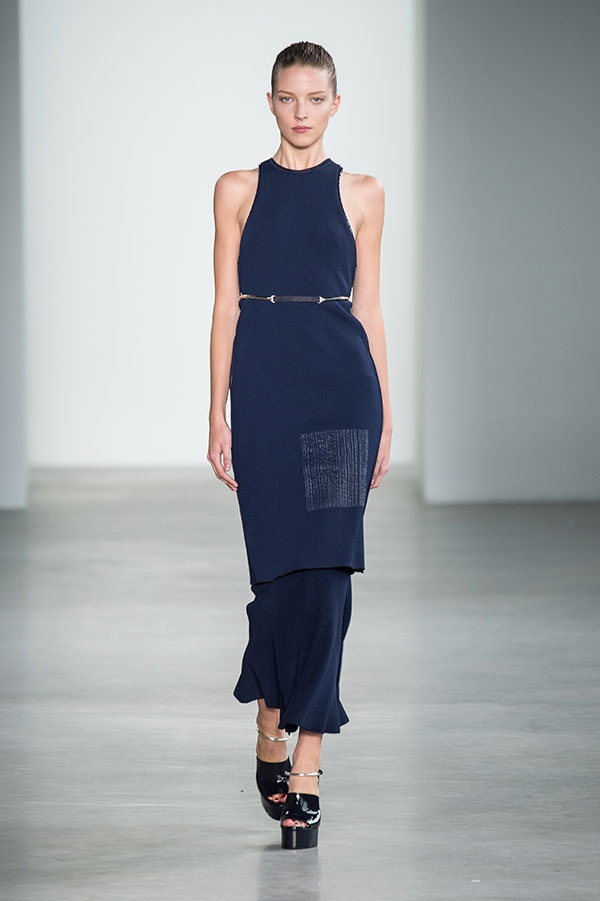 عرض Calvin Klein لربيع وصيف 2015