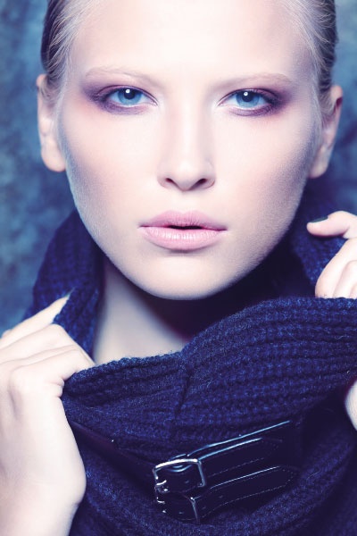 الظلال البنفسجية بأسلوب راقٍ وناعم