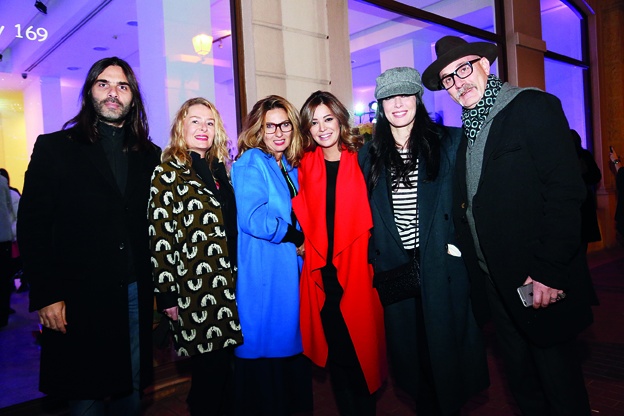 خالد مزنّر وشيرين مكرزل وشيرين خضرا ونادين لبكي وروجيه مكرزلف