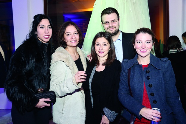 ريا فرحات و بشرى بستاني وهالة عقل وحليم بورجيلي وكارين ابو عراج