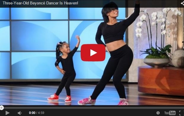 بالفيديو- طفلة عمرها 3 سنوات تتفوّق على بوينسيه بالرقص! التعلم عبر الحركة
