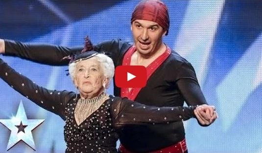 بالفيديو- أكبر راقصة مسنة تذهل حكام Britain Got Talent