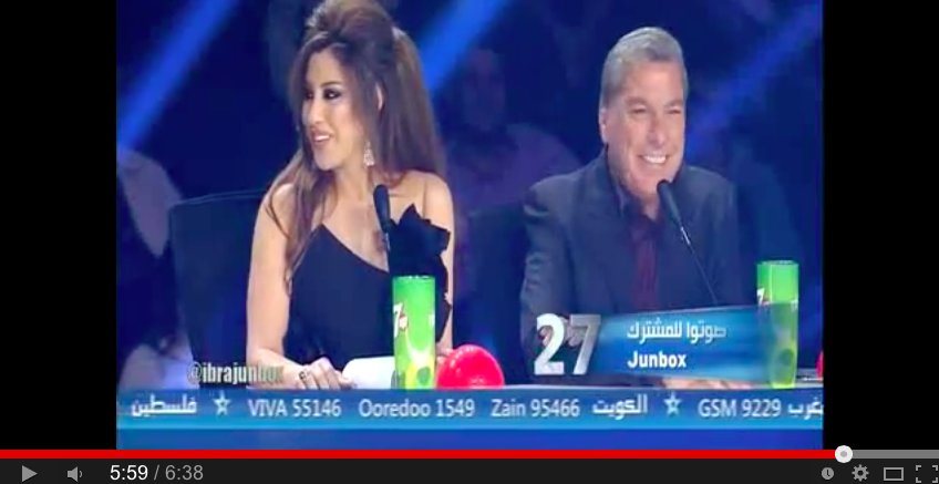 بالفيديو- نجوى كرم لعلي جابر 