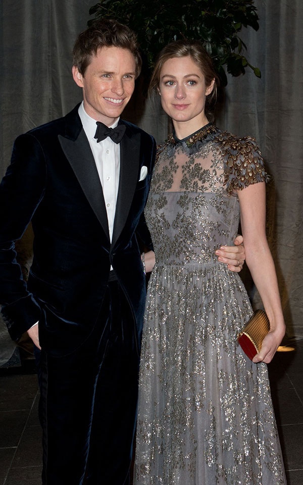 Eddie Redmayne and Hannah Bagshawe