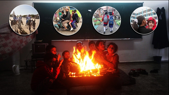 على الحمار أو الدراجة النارية ... كيف يذهب الأطفال إلى المدرسة حول العالم ؟