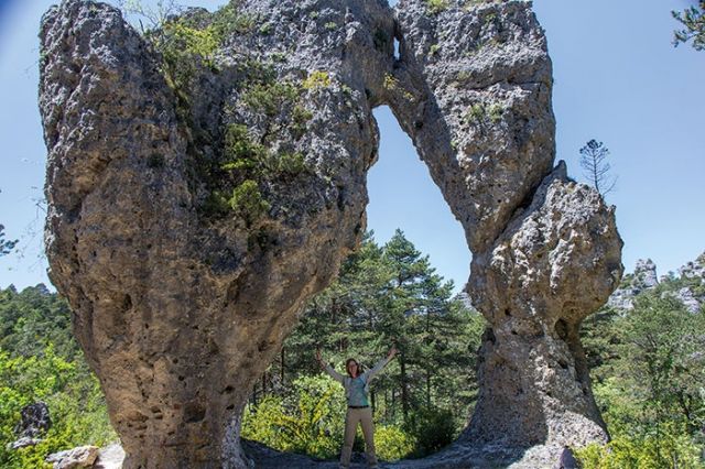 فوضى مونبولييه القديمة أفيرون Chaos de Montpellier-le- Vieux-Aveyron 
