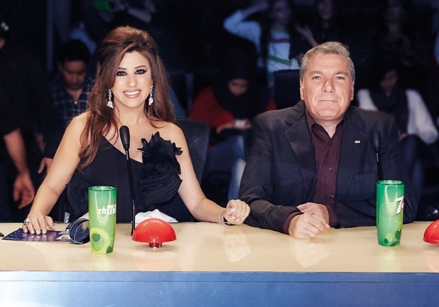 خاص لها- علي جابر يرد على تلميح نجوى كرم بترك Arabs got talent، وماذا عن قصة حبهما؟