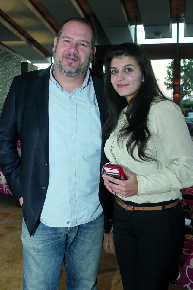 ميرا شيا و أمين ابي ياغي 