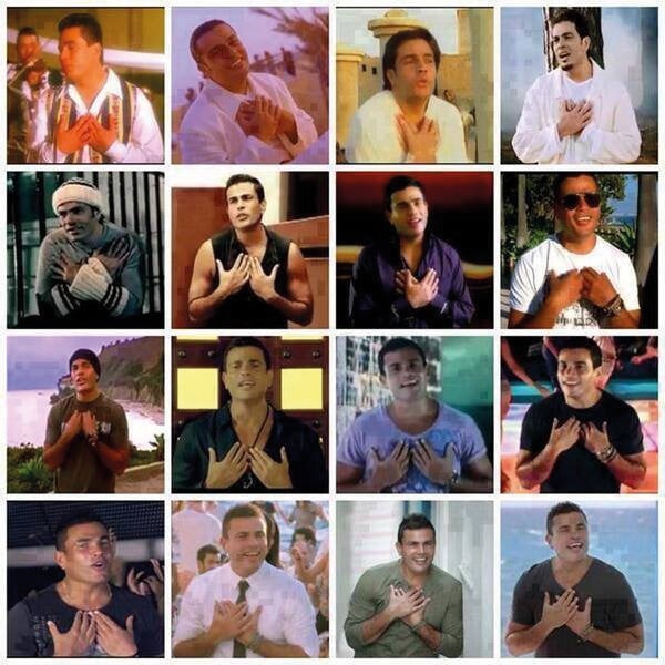 وفاء عمرو دياب... لهذه الحركة ولساعده الأيمن