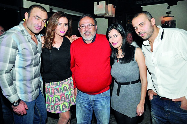 نيللي كريم وداليا البحيري تحتفلان بعيد ميلاد إيمي