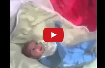 بالفيديو- رضيع عمره أشهر ويرقص على بشرة خير...