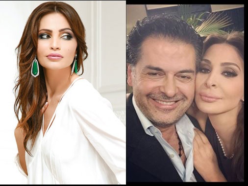 بالصور- زوجة راغب علامة تمنع إليسا من الاقتراب منه... هل هي مزحة؟