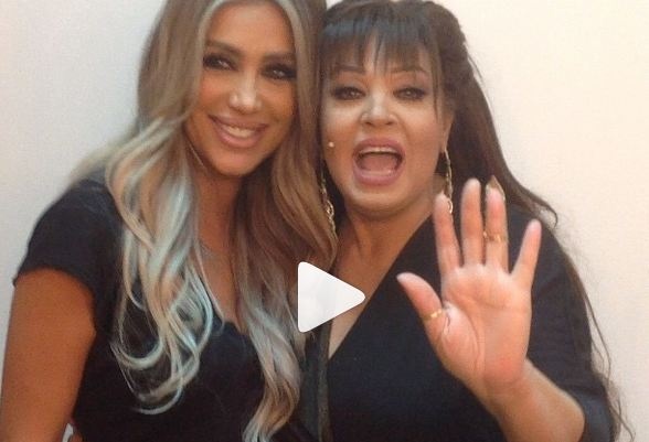 بالفيديو- مشاهد لن تعرض على الهواء من كواليس برنامج فيفي عبدو والضيفة مايا دياب!