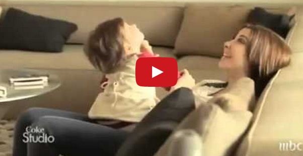 فيديو نادر- نانسي عجرم مع ابنتها ايلا في منزلها الفخم