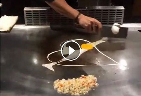 بالفيديو- هكذا ترسم قلباً... ببيضة!