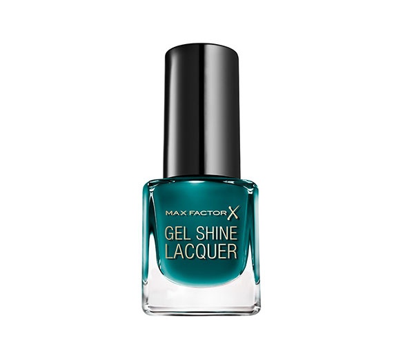 Max Factor Mini Gel Shine Lacquer in Gleaming Teal