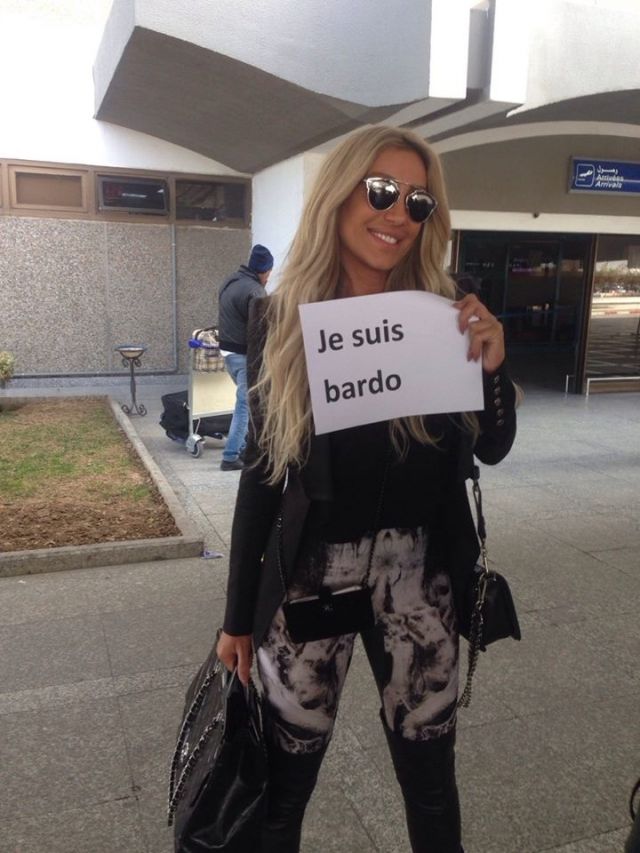 مايا دياب تصل تونس وترفع شعار 